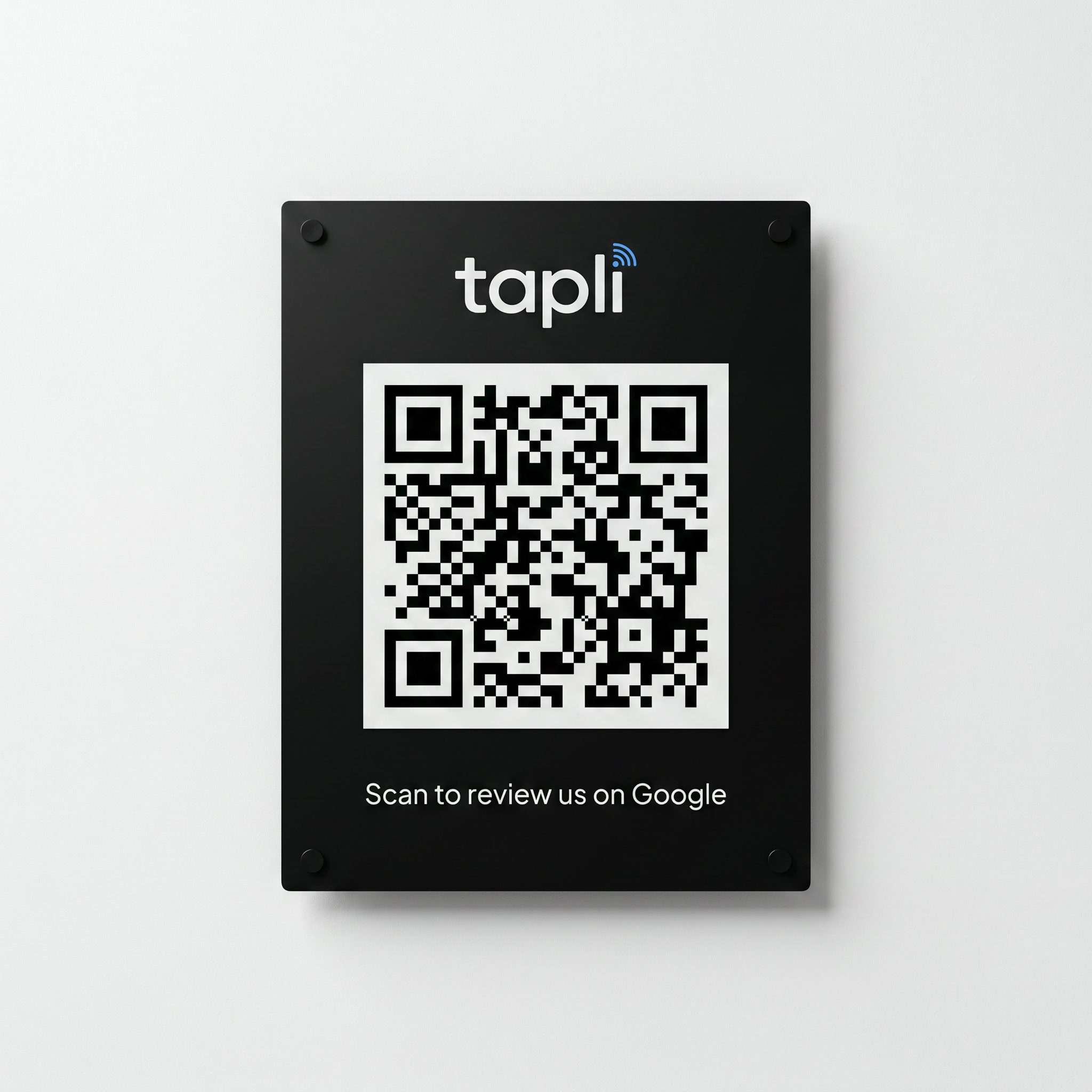 QR Code Plaque
